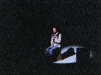 Movie still from “Deb Never - Momentary Sweetheart” (2023), directed by UNCANNY – Wide shot, High angle