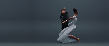 Movie still from “Violet Sands — No Matter What” (2017), directed by Dress Code – Wide shot, Low angle