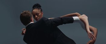 Movie still from “Violet Sands — No Matter What” (2017), directed by Dress Code – Medium shot, Low angle
