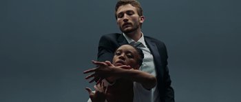 Movie still from “Violet Sands — No Matter What” (2017), directed by Dress Code – Medium shot, Low angle