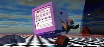 Movie still from “Getter - Head Splitter” (2015), directed by Liam Underwood – Extreme Close Up shot, High angle