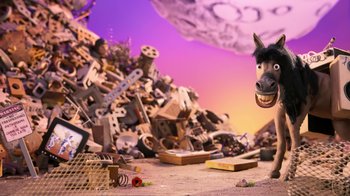 Movie still from “Chinese Man feat. Stogie T, KT Gorique & FP - Too Late” (2024), directed by Victor Haegelin – Wide shot, Low angle