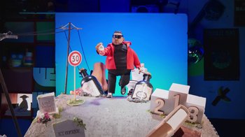 Movie still from “Chinese Man feat. Stogie T, KT Gorique & FP - Too Late” (2024), directed by Victor Haegelin – Wide shot, Low angle