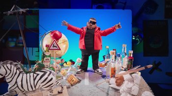 Movie still from “Chinese Man feat. Stogie T, KT Gorique & FP - Too Late” (2024), directed by Victor Haegelin – Wide shot, Low angle