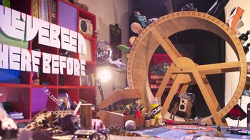 Movie still from “Chinese Man feat. Stogie T, KT Gorique & FP - Too Late” (2024), directed by Victor Haegelin – Extreme Wide shot, High angle