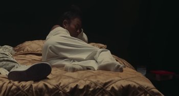 Movie still from “Marzz - Countless Times” (2021), directed by dayday – Medium shot, High angle