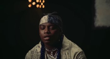 Movie still from “Marzz - Countless Times” (2021), directed by dayday – Close Up shot, Low angle