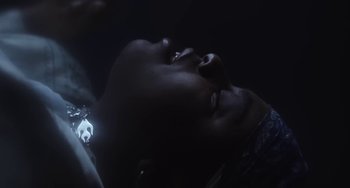 Movie still from “Marzz - Countless Times” (2021), directed by dayday – Extreme Close Up shot, Overhead angle