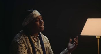 Movie still from “Marzz - Countless Times” (2021), directed by dayday – Medium shot, Low angle