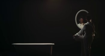 Movie still from “Marzz - Countless Times” (2021), directed by dayday – Medium shot, Low angle