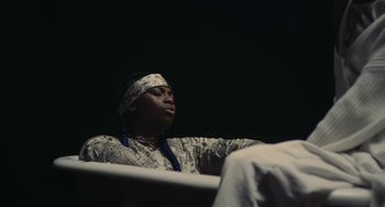 Movie still from “Marzz - Countless Times” (2021), directed by dayday – Medium shot, Over the shoulder angle