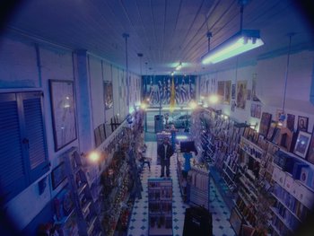 Movie still from “Chef Chung - Holy Water” (2021), directed by David Tse – Extreme Wide shot, Overhead angle