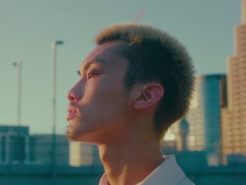 Movie still from “Chef Chung - Holy Water” (2021), directed by David Tse – Close Up shot, Low angle