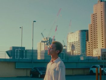 Movie still from “Chef Chung - Holy Water” (2021), directed by David Tse – Medium shot, Low angle