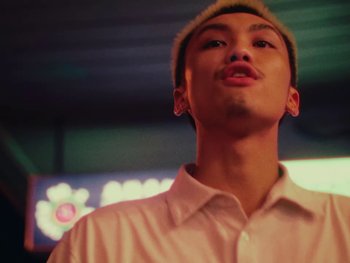 Movie still from “Chef Chung - Holy Water” (2021), directed by David Tse – Close Up shot, Low angle