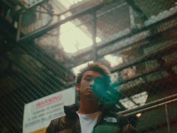 Movie still from “Chef Chung - Holy Water” (2021), directed by David Tse – Medium shot, Low angle