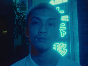 Movie still from “Chef Chung - Holy Water” (2021), directed by David Tse – Close Up shot, Low angle