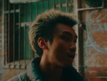 Movie still from “Chef Chung - Holy Water” (2021), directed by David Tse – Close Up shot, Low angle