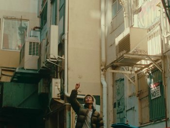 Movie still from “Chef Chung - Holy Water” (2021), directed by David Tse – Wide shot, Low angle