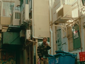 Movie still from “Chef Chung - Holy Water” (2021), directed by David Tse – Wide shot, Low angle