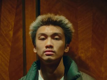 Movie still from “Chef Chung - Holy Water” (2021), directed by David Tse – Close Up shot, Low angle