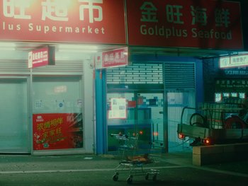 Movie still from “Chef Chung - Holy Water” (2021), directed by David Tse – Extreme Wide shot, Low angle