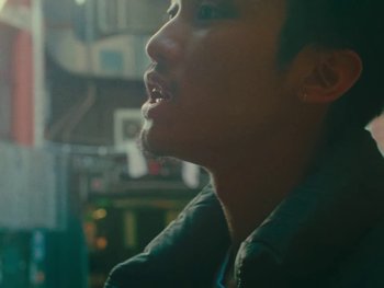 Movie still from “Chef Chung - Holy Water” (2021), directed by David Tse – Close Up shot, Low angle