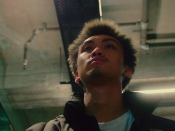 Movie still from “Chef Chung - Holy Water” (2021), directed by David Tse – Close Up shot, Low angle
