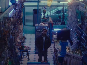 Movie still from “Chef Chung - Holy Water” (2021), directed by David Tse – Wide shot, High angle