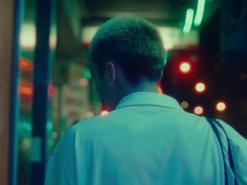 Movie still from “Chef Chung - Holy Water” (2021), directed by David Tse – Medium shot, Over the shoulder angle