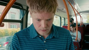Movie still from “Welshy - All for You” (2021), directed by Arthur Studholme – Close Up shot, Low angle