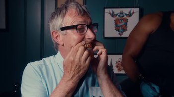 Movie still from “Welshy - All for You” (2021), directed by Arthur Studholme – Close Up shot, High angle