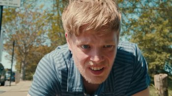 Movie still from “Welshy - All for You” (2021), directed by Arthur Studholme – Close Up shot, Low angle