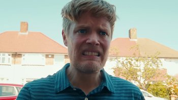 Movie still from “Welshy - All for You” (2021), directed by Arthur Studholme – Close Up shot, Low angle