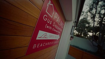 Movie still from “Gus Dapperton - Palms feat. Channel Tres” (2021), directed by Kevin Lombardo – Extreme Close Up shot, Low angle