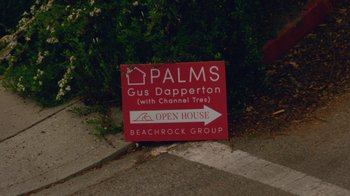 Movie still from “Gus Dapperton - Palms feat. Channel Tres” (2021), directed by Kevin Lombardo – Extreme Close Up shot, High angle
