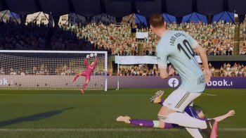 Movie still from “eLaLiga Santander - What Can't Can Be” (2021) – Extreme Wide shot, Low angle