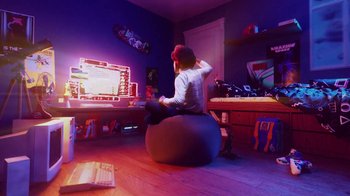 Movie still from “eLaLiga Santander - What Can't Can Be” (2021) – Wide shot, High angle