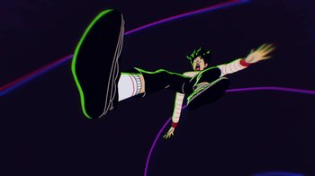 Movie still from “eLaLiga Santander - What Can't Can Be” (2021) – Wide shot, Overhead angle