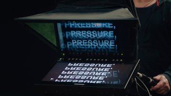 Movie still from “Volkswagen - Diamonds” (2022) – Extreme Close Up shot, High angle