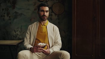 Movie still from “Volkswagen - Diamonds” (2022) – Medium shot, Low angle