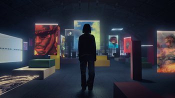 Movie still from “Dell - Get Into Your Youniverse” (2021) – Wide shot, Low angle
