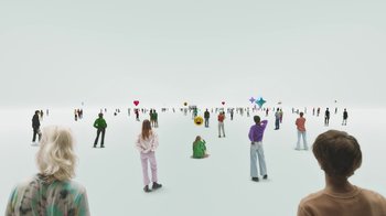 Movie still from “Dell - Get Into Your Youniverse” (2021) – Extreme Wide shot, High angle