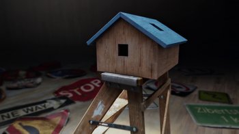 Movie still from “Dell - Get Into Your Youniverse” (2021) – Extreme Close Up shot, Low angle