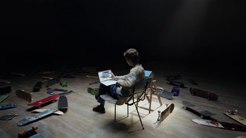 Movie still from “Dell - Get Into Your Youniverse” (2021) – Wide shot, High angle