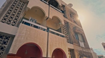 Movie still from “Nike - Rise of the kids” (2022) – Extreme Wide shot, Low angle