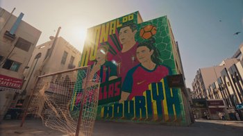 Movie still from “Nike - Rise of the kids” (2022) – Extreme Wide shot, Low angle