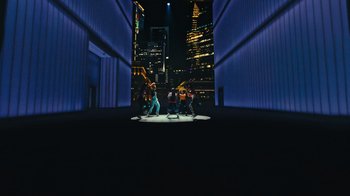 Movie still from “Nike - Rise of the kids” (2022) – Extreme Wide shot, Low angle