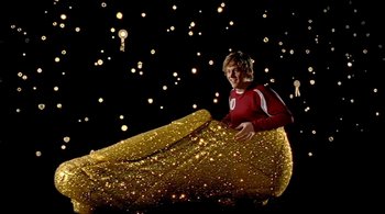 Movie still from “Nomis - Damn Boots” (2009) – Wide shot, Low angle