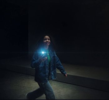 Movie still from “Instagram - Yours to Make” (2021) – Wide shot, Low angle